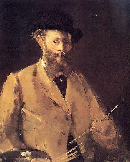 Edouard Manet Self-Portrait with Palette China oil painting art